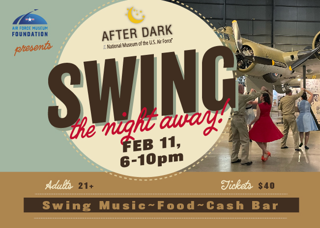 The AFMF presents an After Dark, 21+ event: Swing the Night Away. Feb. 11 from 6-10 pm. Tickets available at the link.