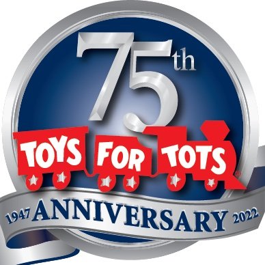toys for tots 75th Anniversary Logo