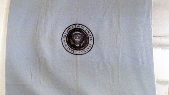 President Kennedy's Air Force One Blanket